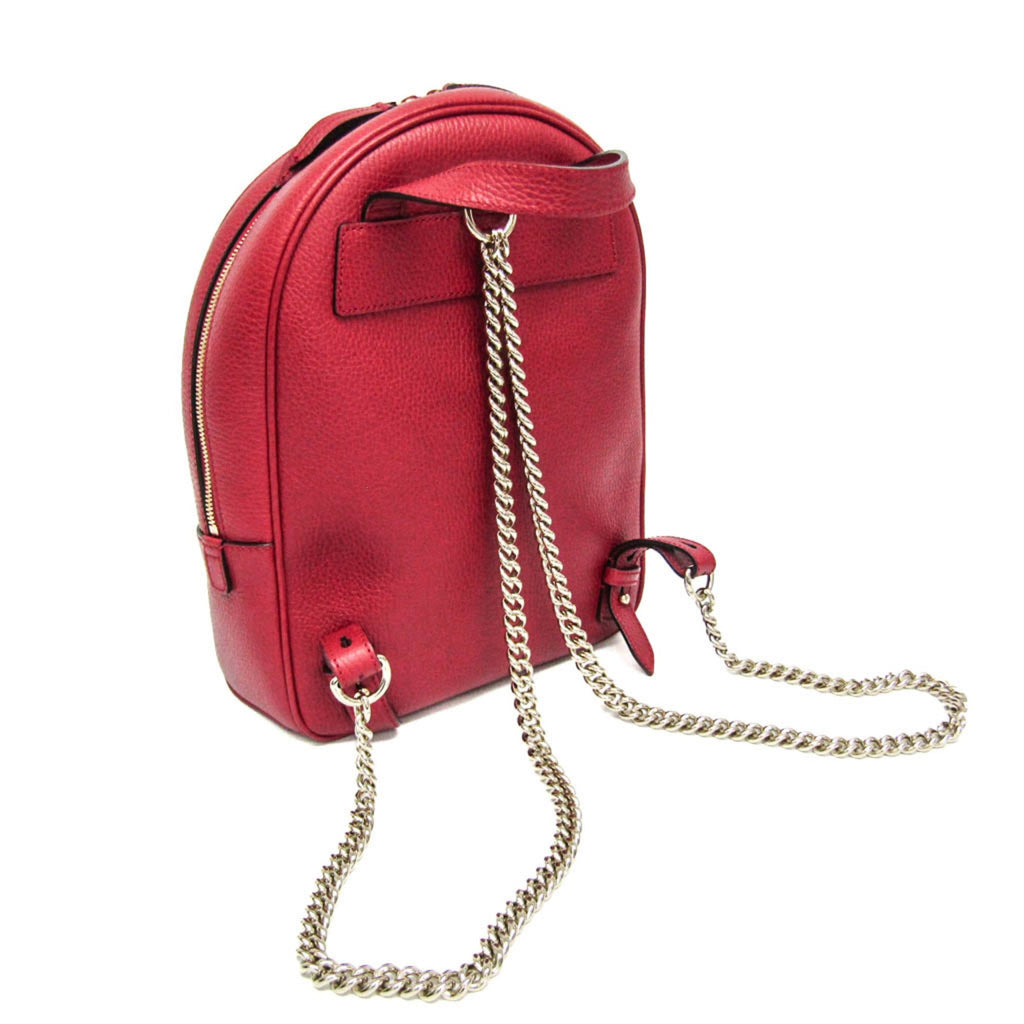 Gucci Soho · Interlocking G · Leather Backpack