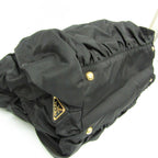 Prada Ruffled Chain · Nylon Tote