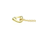 Tiffany Open Heart · 18K Yellow Gold