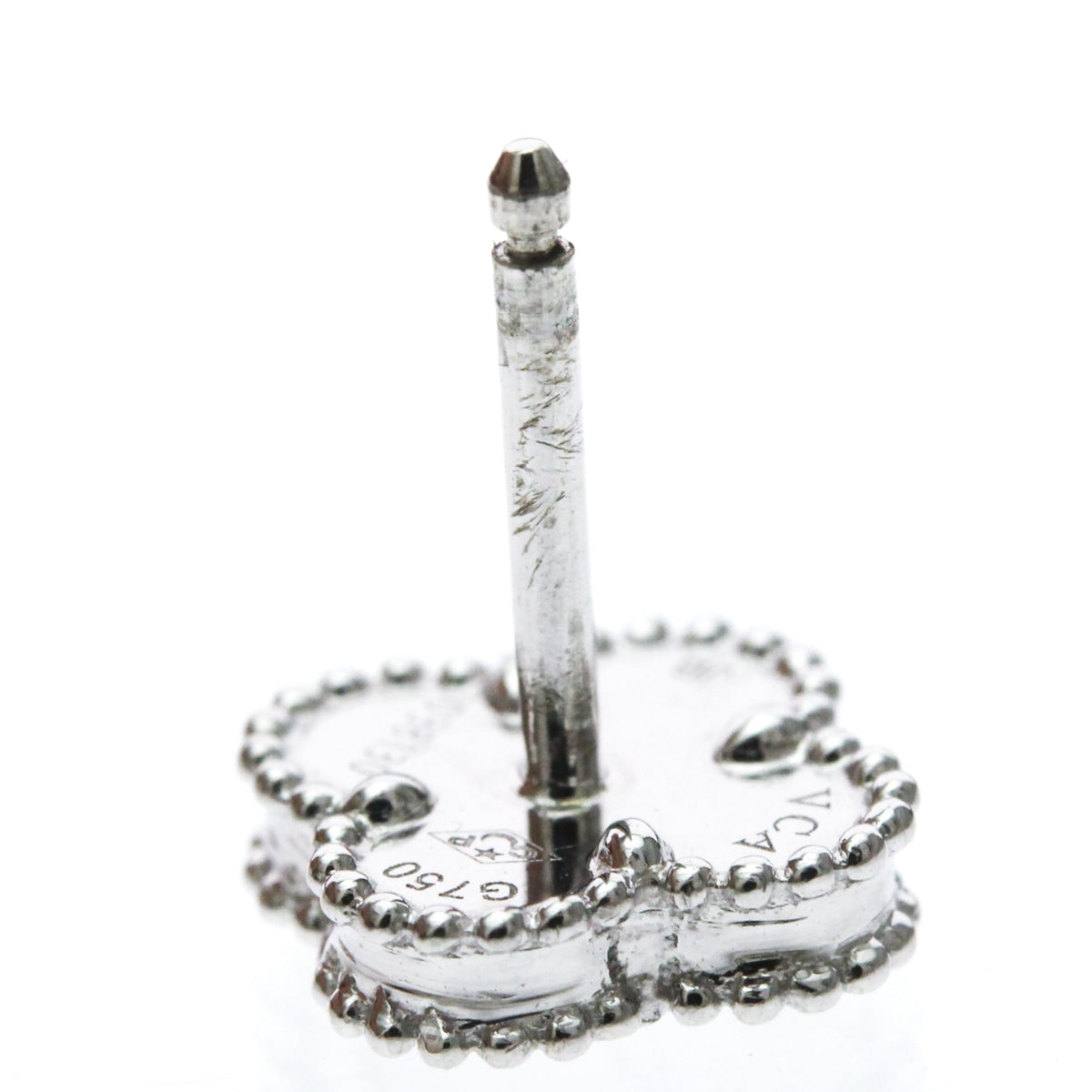 Van Cleef & Arpels Sweet Alhambra · Mother of Pearl · 18K White Gold
