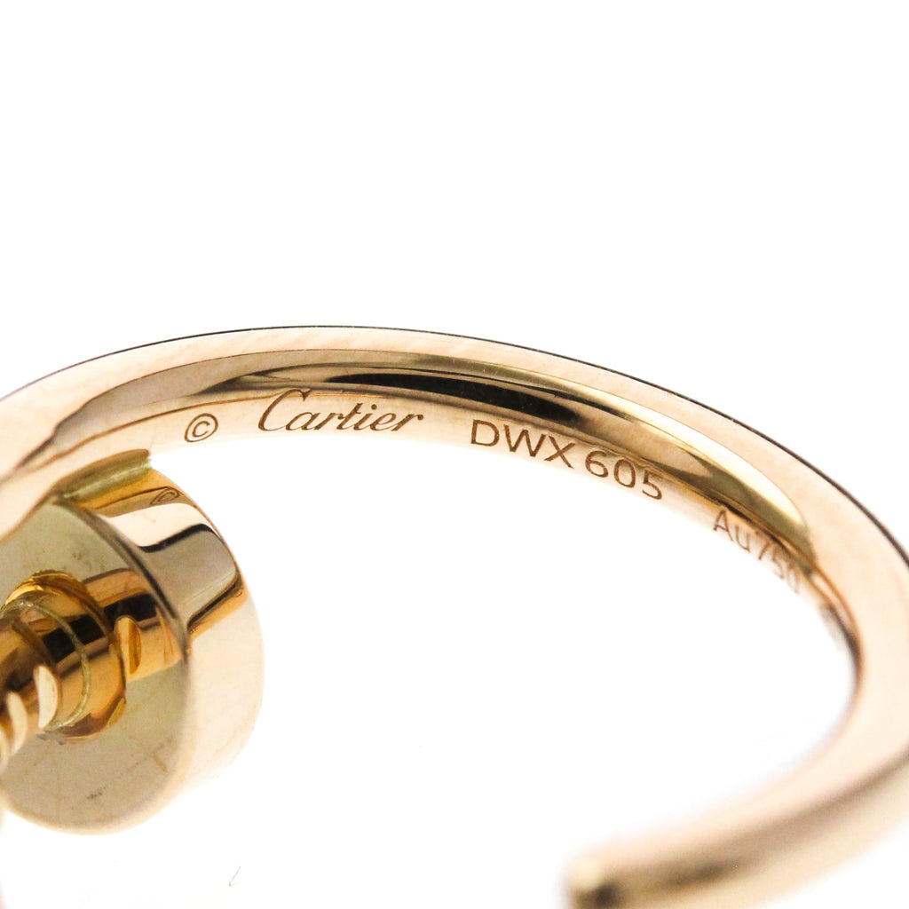 Cartier Juste Un Clou · Rose Gold · Earrings