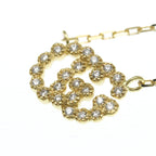 Gucci GG Logo · Diamond · 18K Yellow Gold