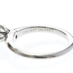 Tiffany Solitaire Diamond · 0.33ct · Platinum