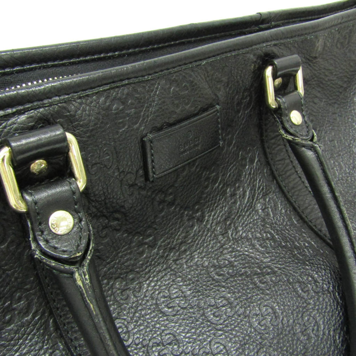 Gucci Guccissima · Leather Boston