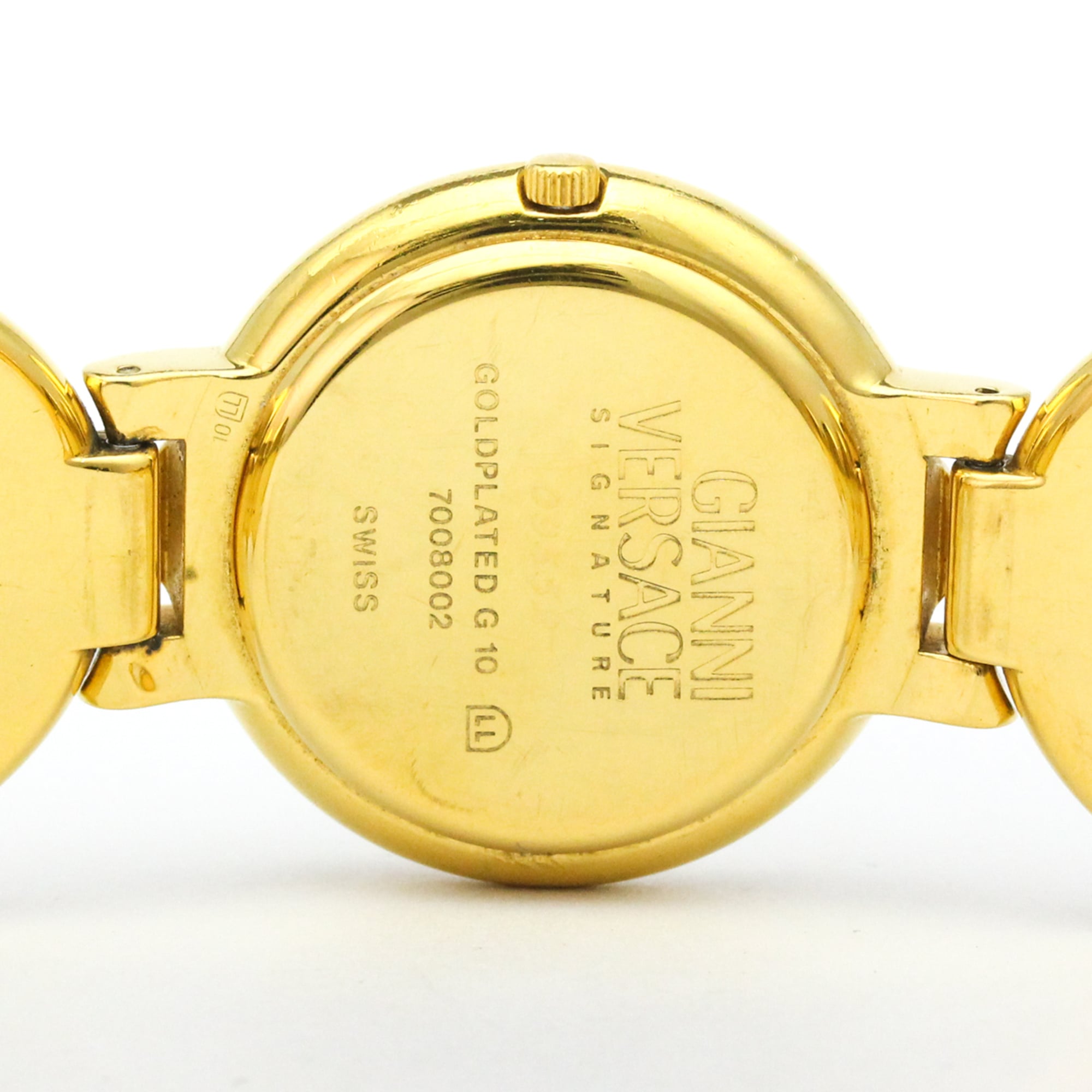 Versace Medusa Coin · Gold Plated