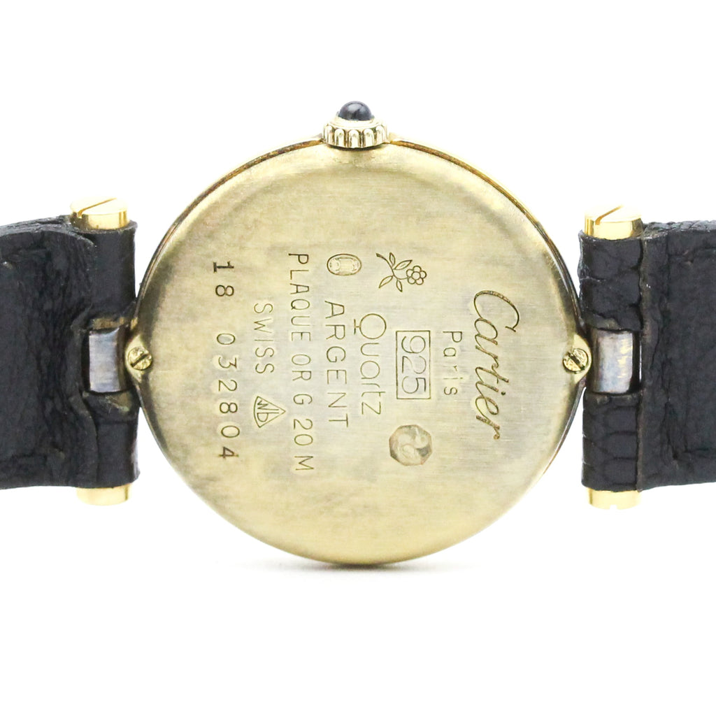 Cartier Must Vendome · Gold Plated · Quartz