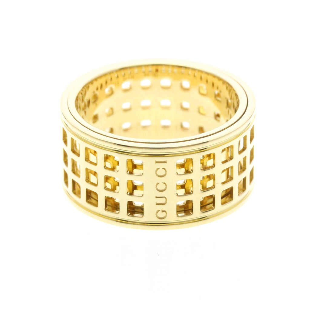Gucci Scroll Wide · 18K Yellow Gold