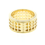 Gucci Scroll Wide · 18K Yellow Gold