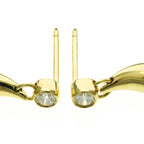 Tiffany Teardrop · 18K Yellow Gold · Diamond