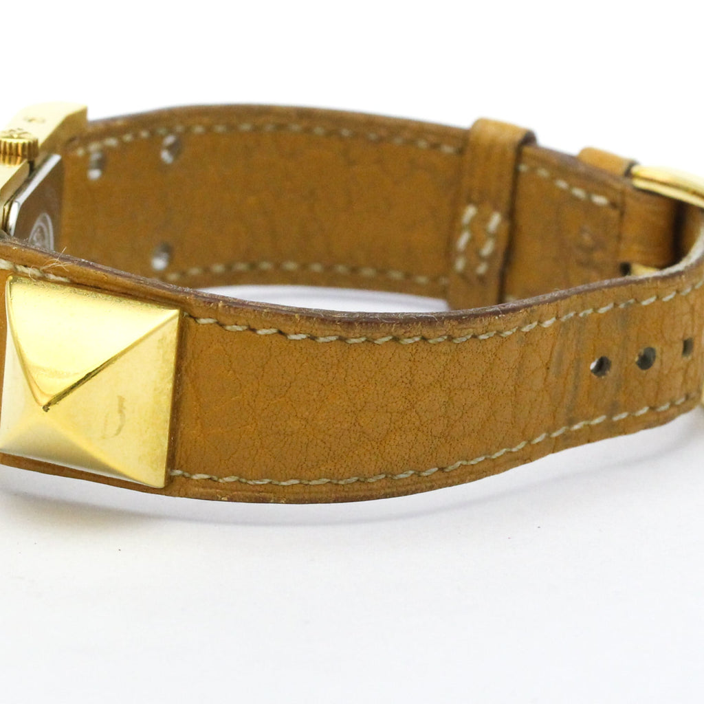 Hermès Medor · Gold Plated · Quartz