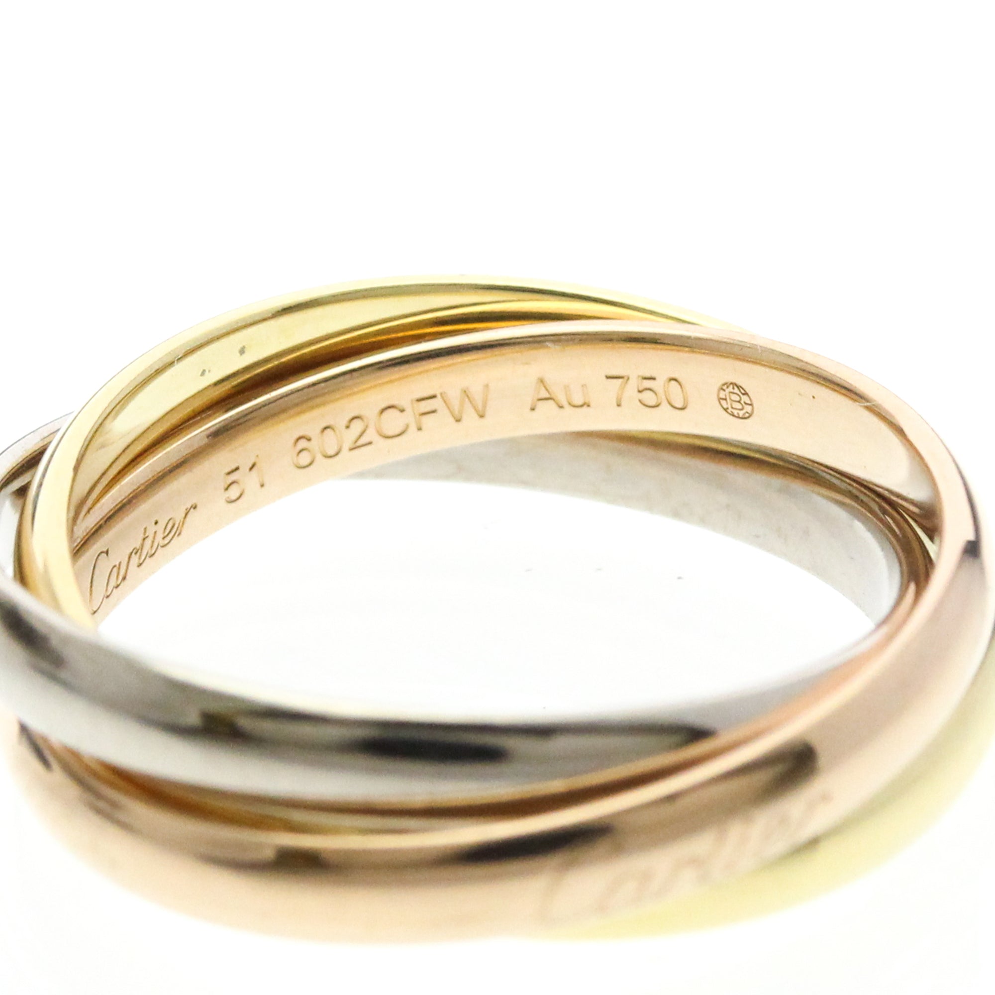 Cartier Trinity · Tri-Gold