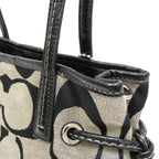Coach Signature Stripe · Canvas & Leather