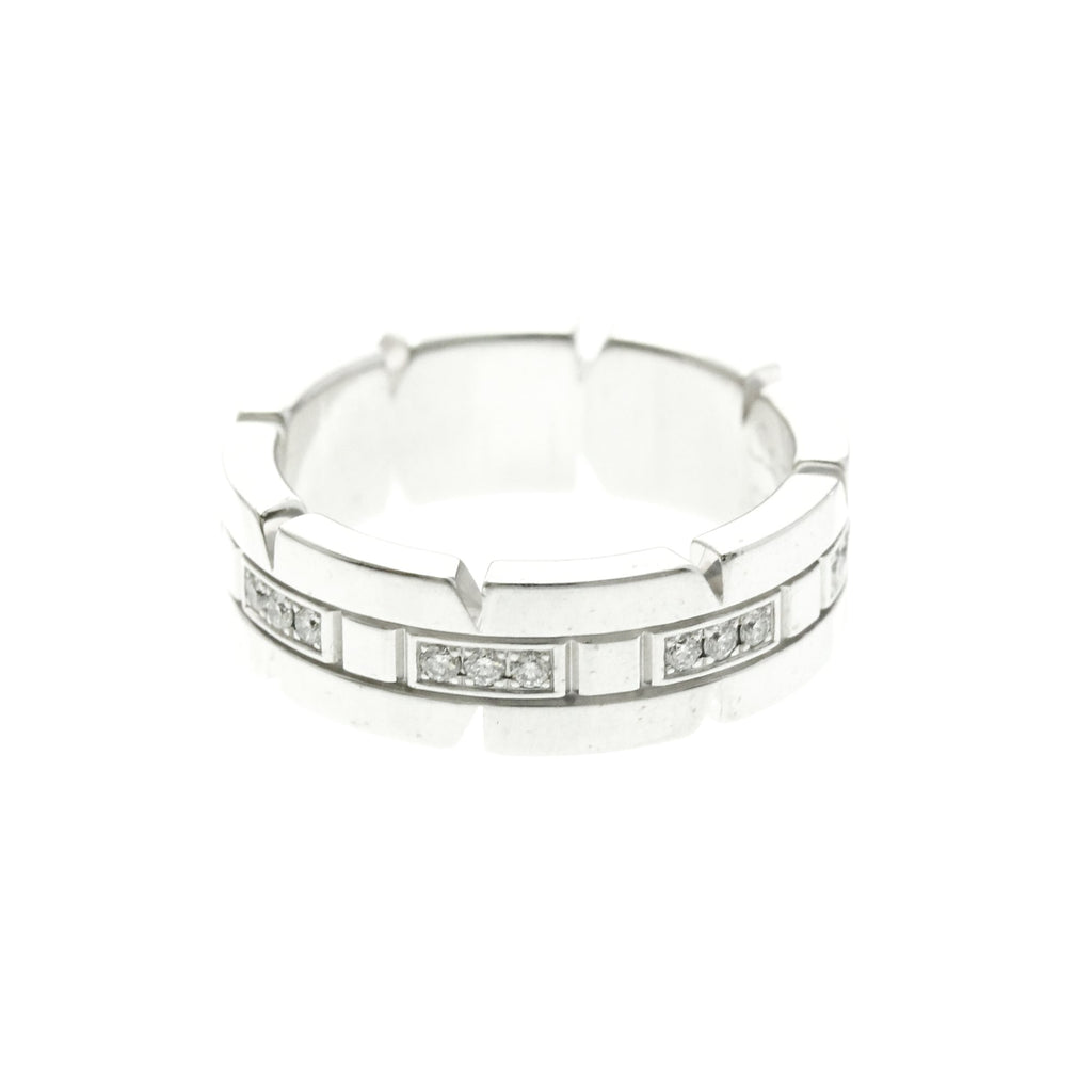 Cartier Tank Française · 18K White Gold · Diamond