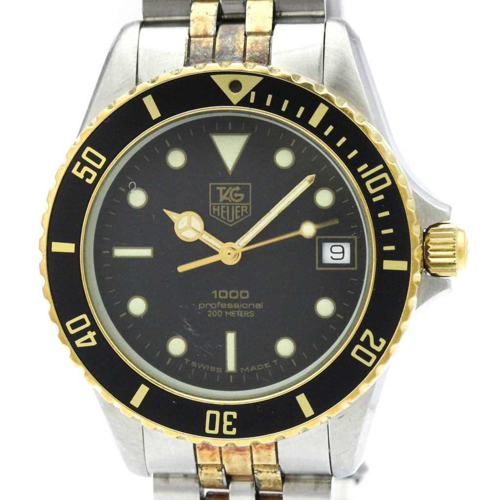 Tag Heuer Professional · Gold Plated Steel