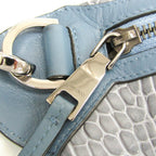 Jimmy Choo · Embossed Leather Belt Bag