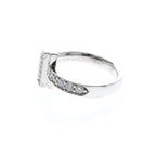 Tiffany T One · 18K White Gold · Diamond · Size 4.5 (EU 51.25)