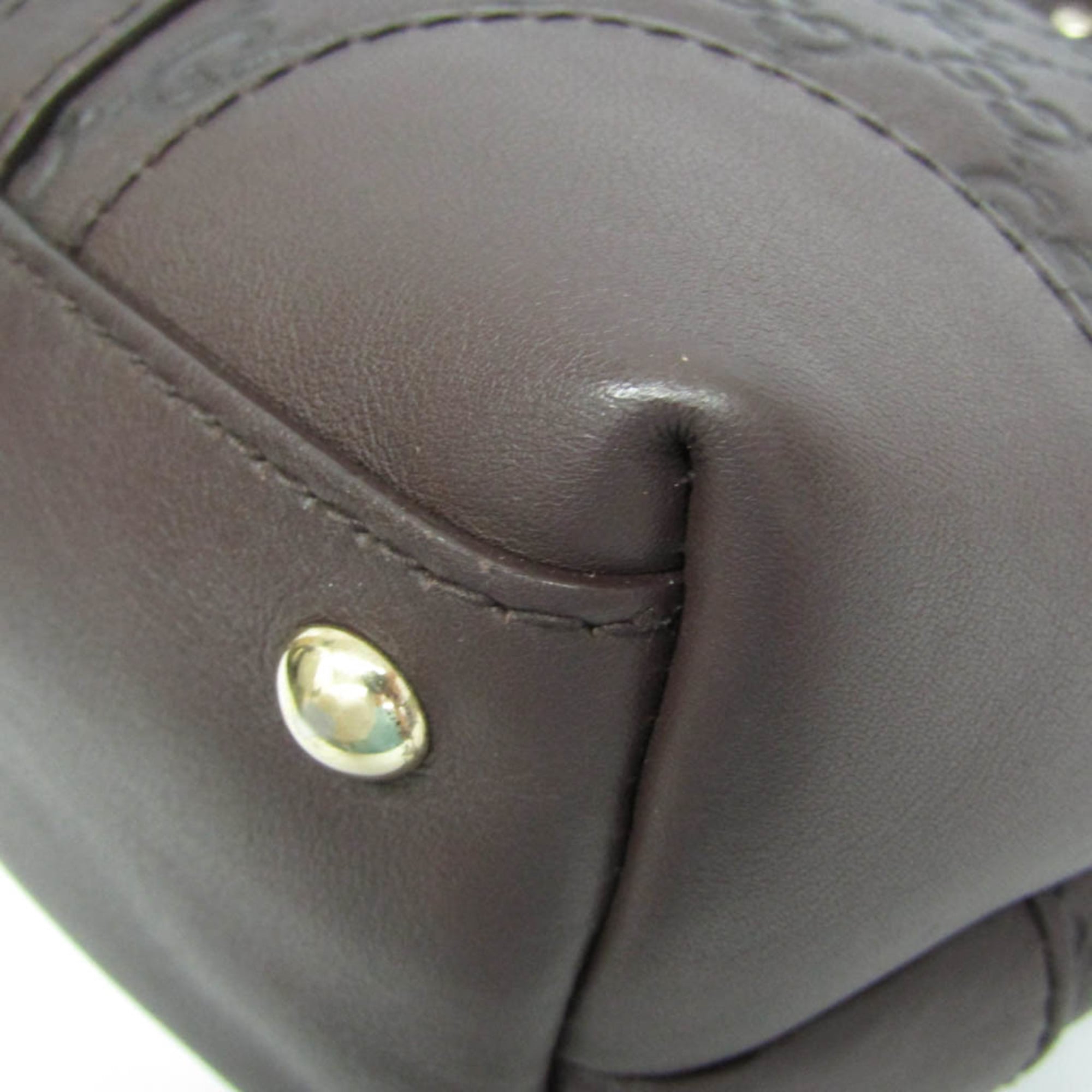 Gucci Guccissima · Embossed Leather Tote