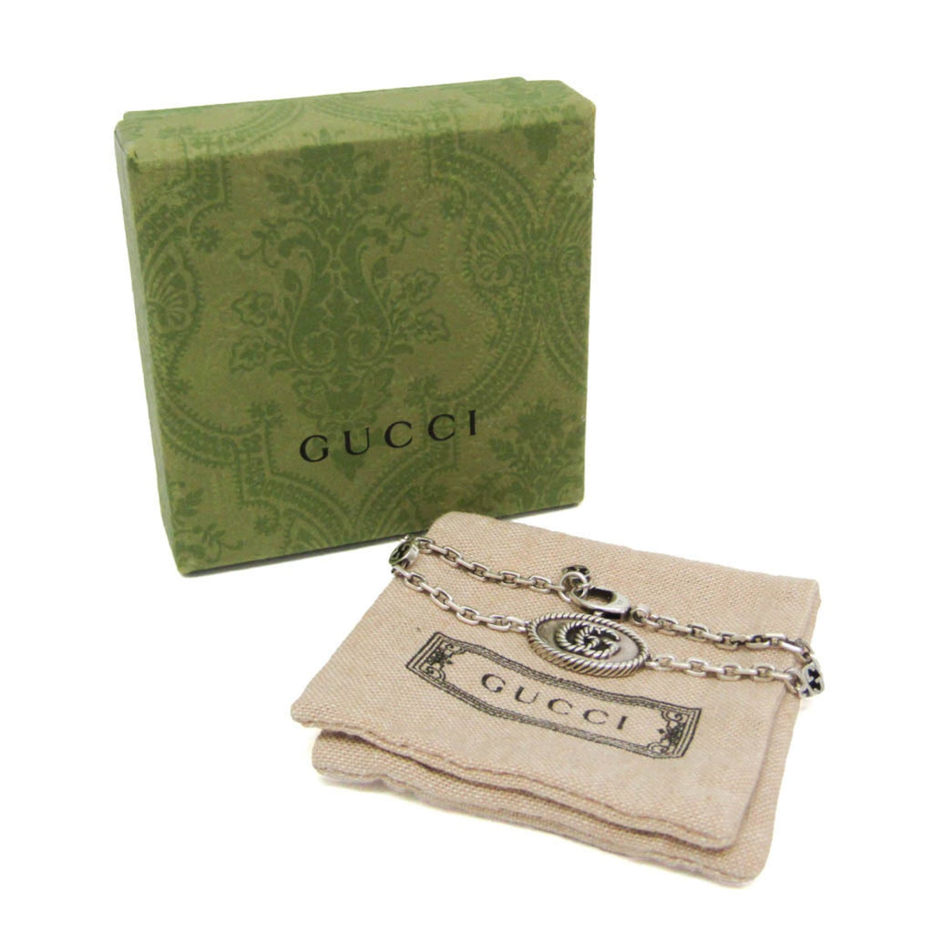 Gucci Double G · Silver 925 Charm Bracelet
