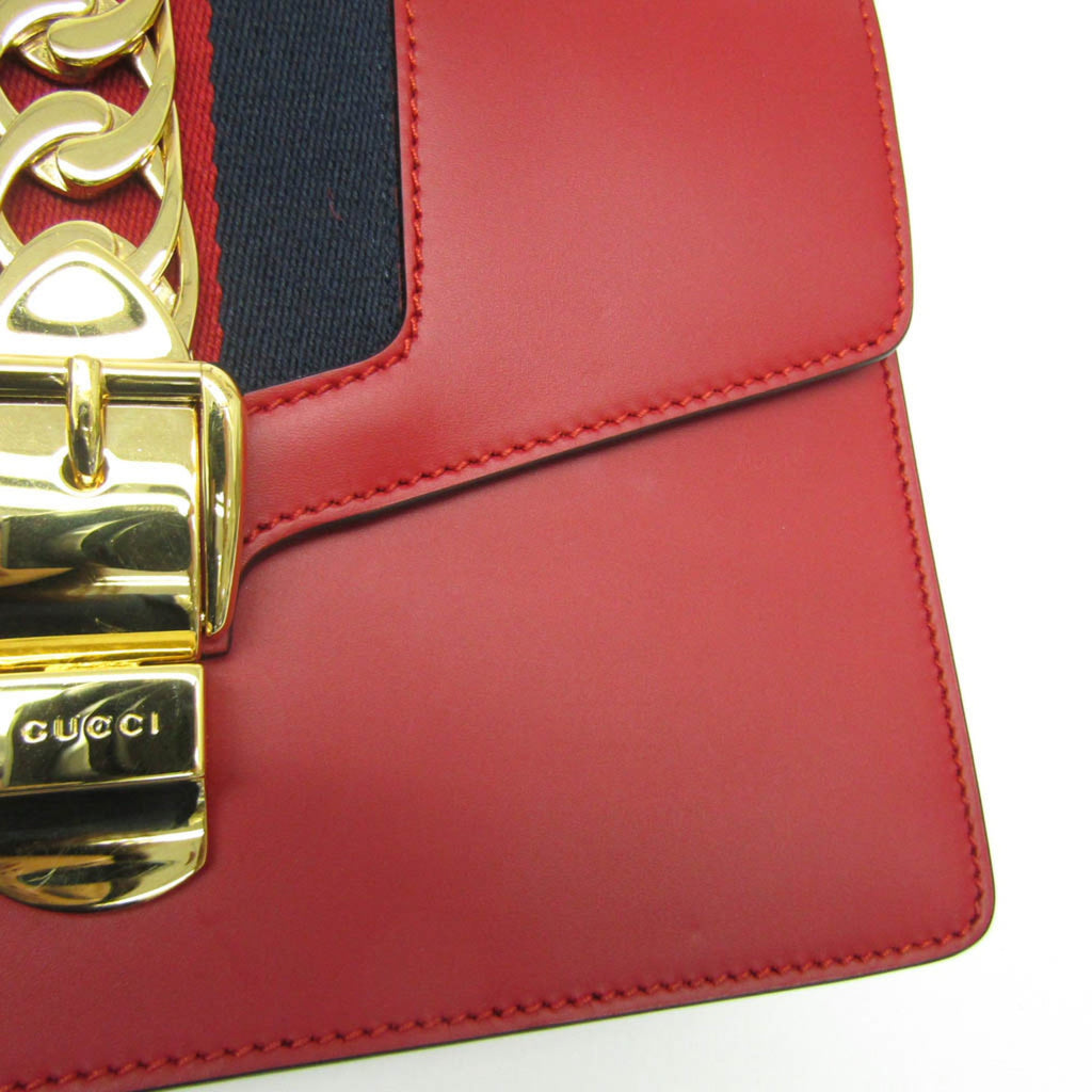 Gucci Sylvie · Leather Shoulder Bag