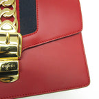 Gucci Sylvie · Leather Shoulder Bag