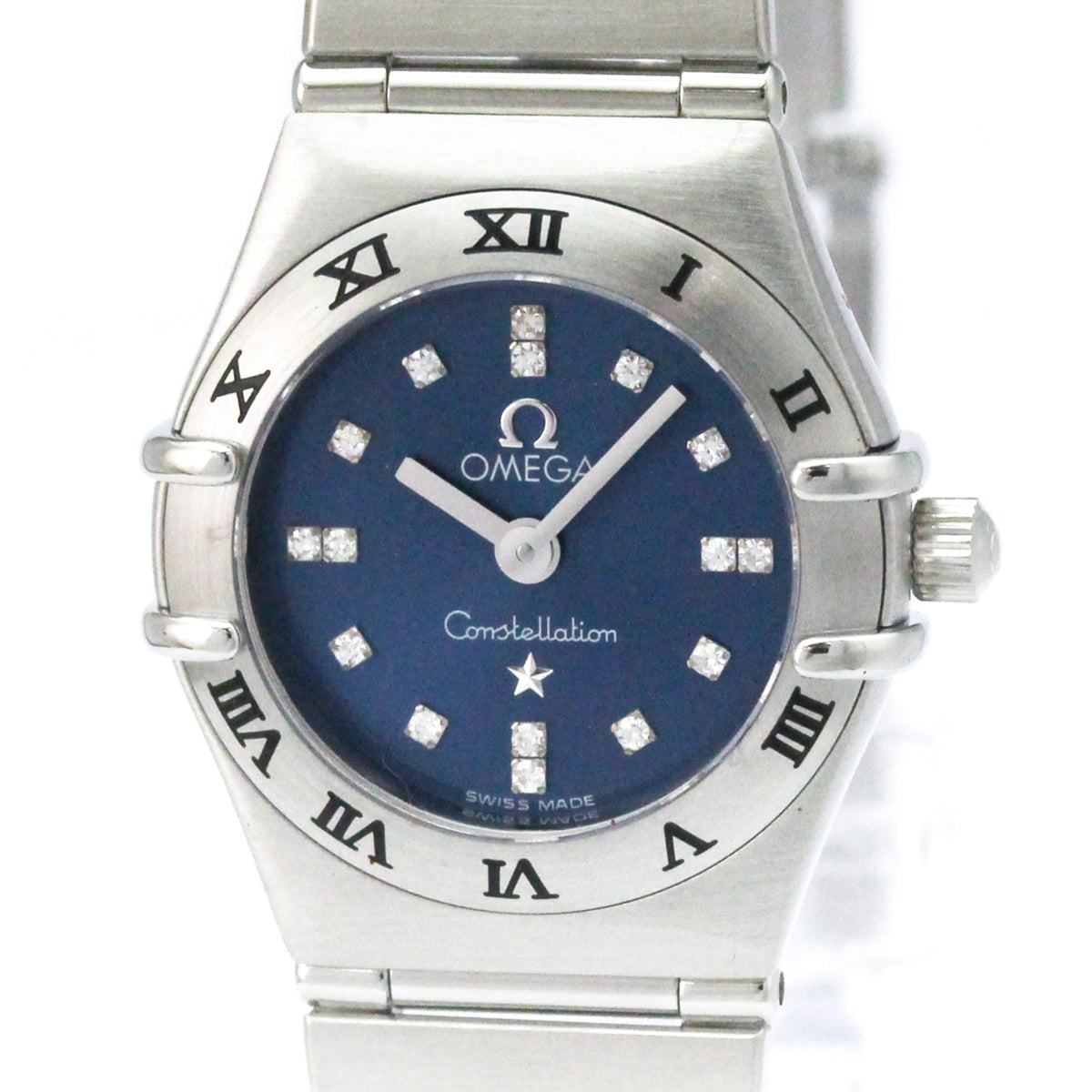 Omega Constellation · Cindy Crawford · Diamond