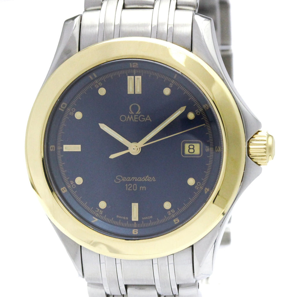 Omega Seamaster · 18K Yellow Gold · Steel