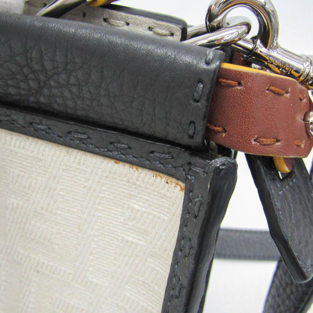 Fendi Selleria Peekaboo · Canvas & Leather