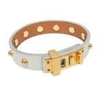 Hermès Mini Dog Clous Carrés · Wrap Bracelet