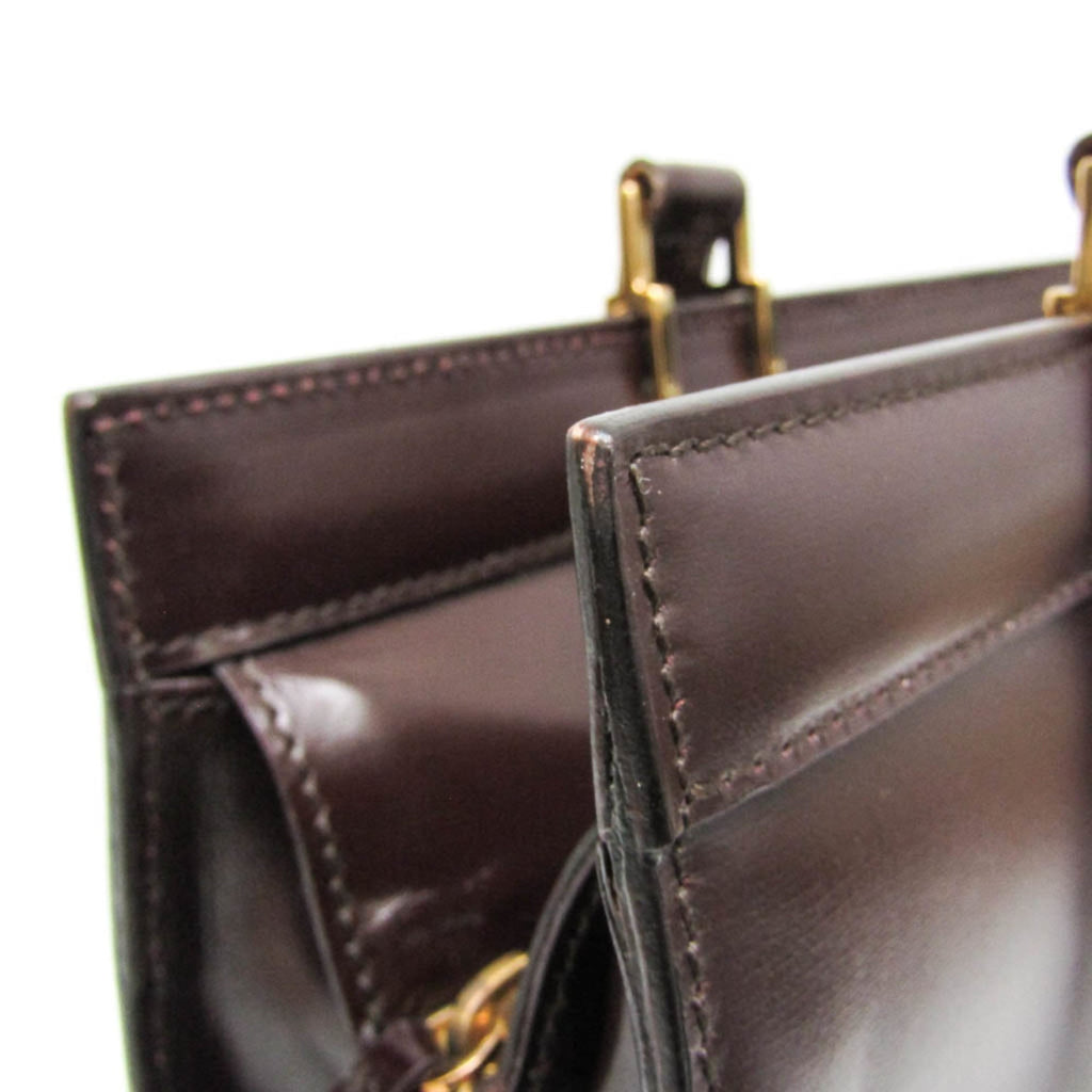 Celine Vintage Front Pocket Tote · Leather