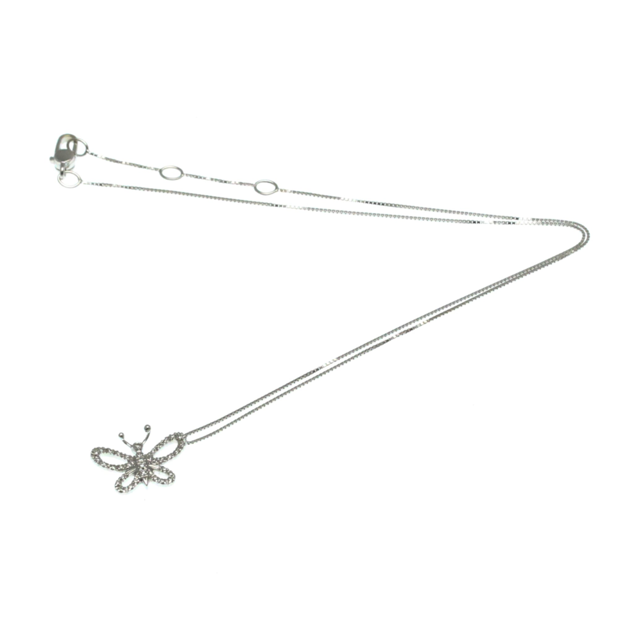 Gucci Butterfly · 18K White Gold · Diamond