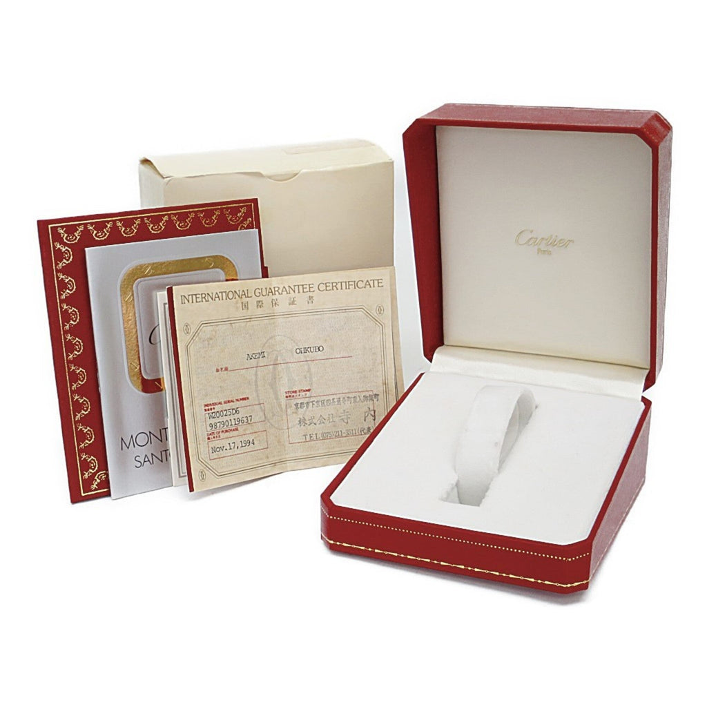Cartier Santos Galbee · Steel · Quartz