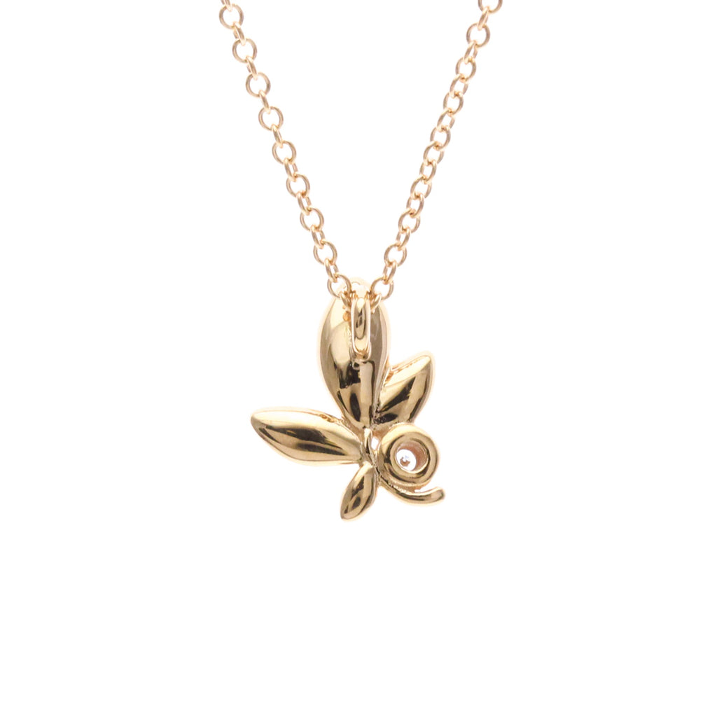 Tiffany Olive Leaf · Diamond · Rose Gold