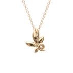 Tiffany Olive Leaf · Diamond · Rose Gold
