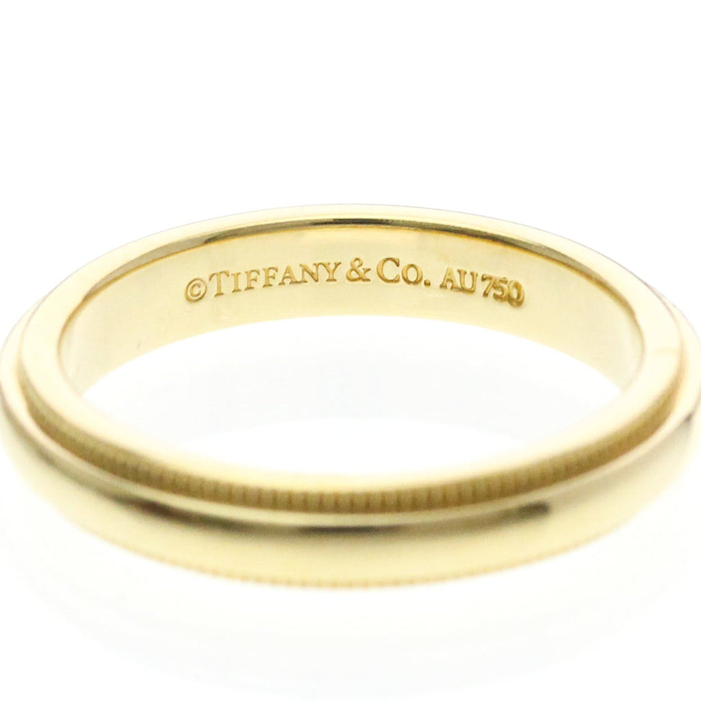 Tiffany Milgrain · 18K Yellow Gold