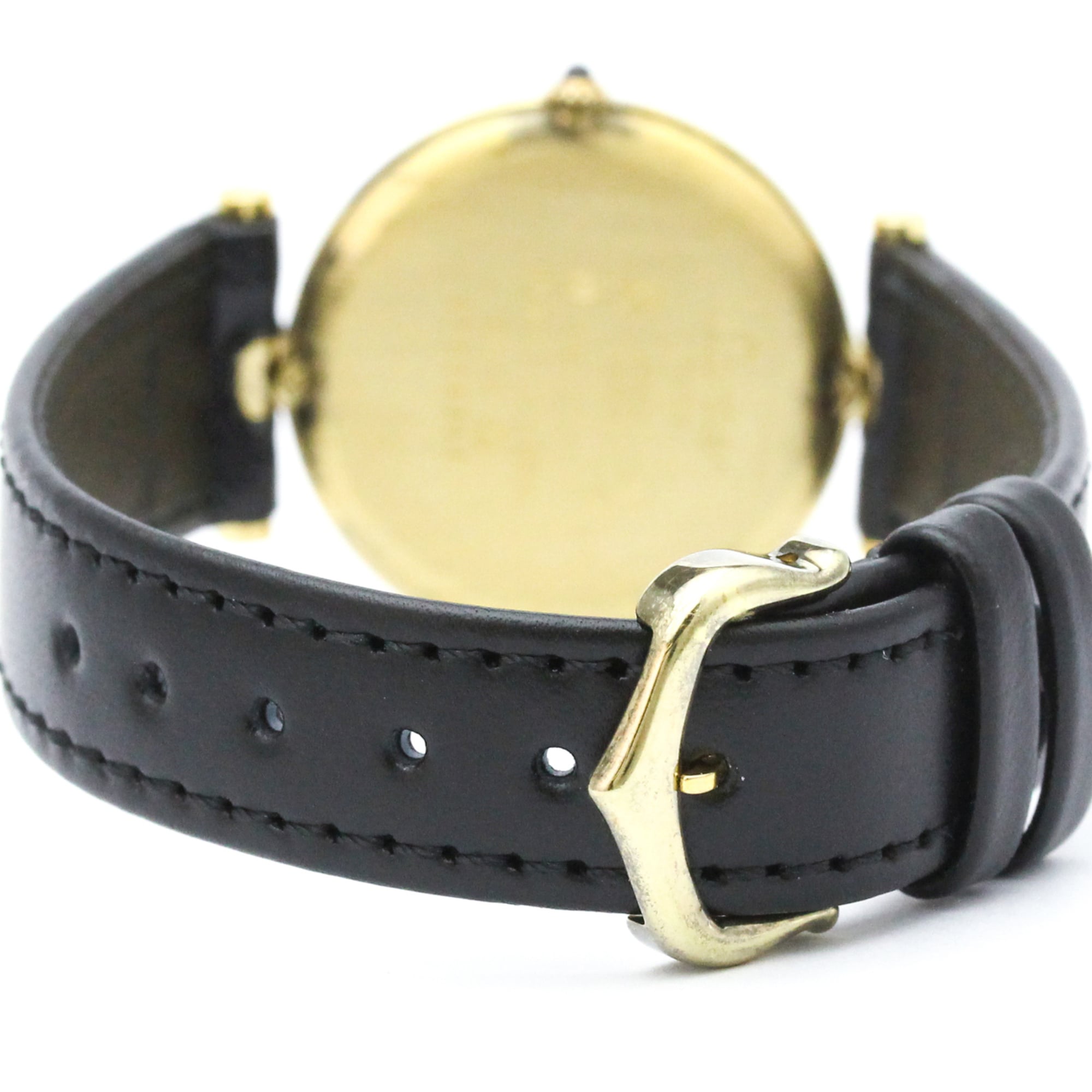 Cartier Must Vendome · Gold Plated · Quartz