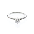 Tiffany Solitaire · Diamond · Platinum