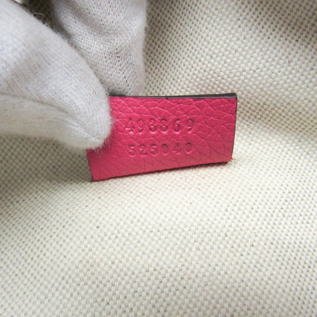 Gucci Logo Print · Leather Belt Bag