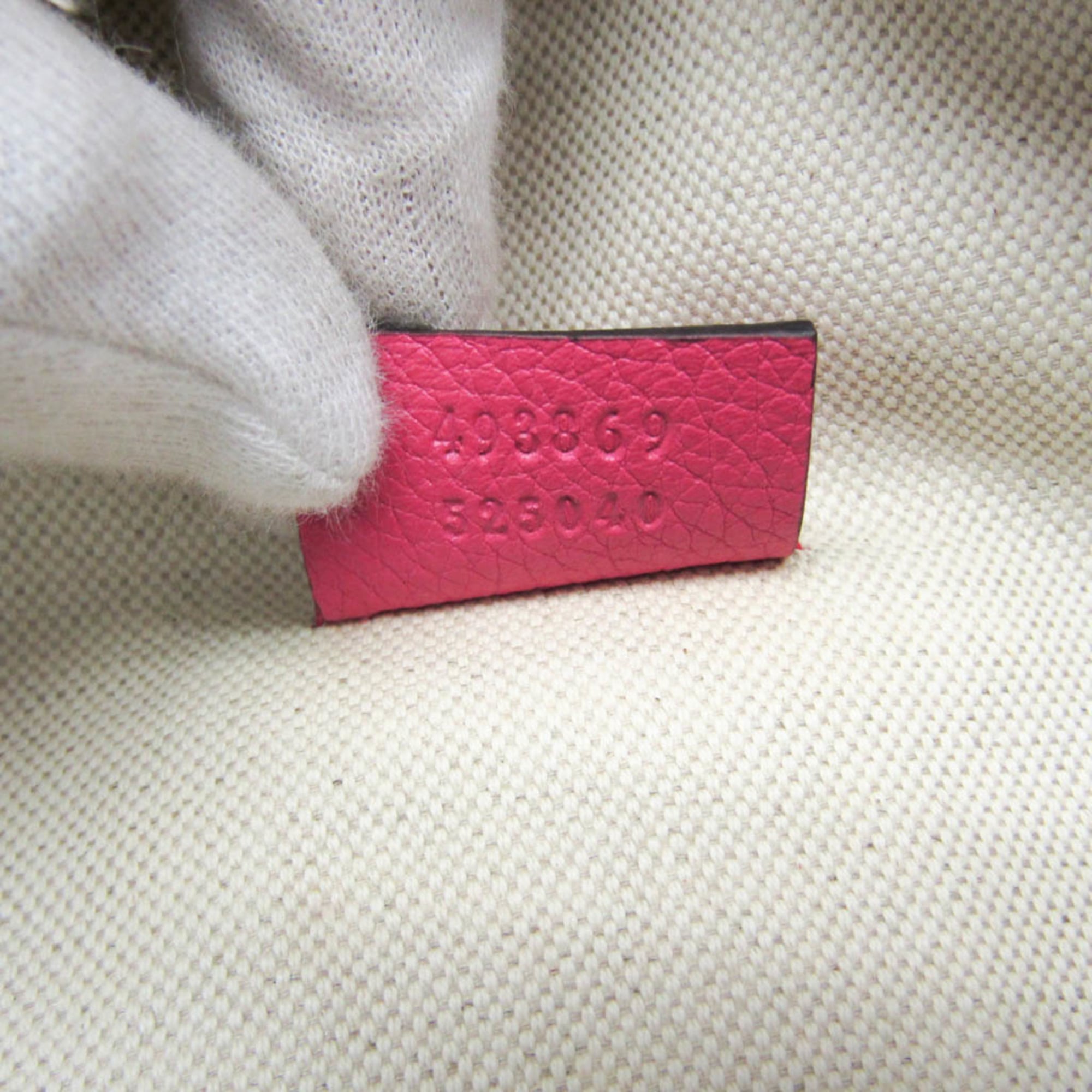 Gucci Logo Print · Leather Belt Bag
