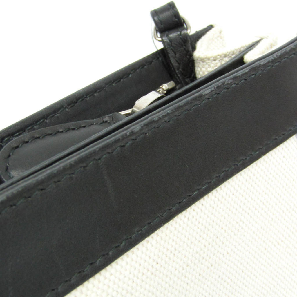 Balenciaga Navy Pochette · Canvas & Leather