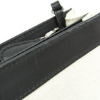 Balenciaga Navy Pochette · Canvas & Leather