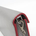 Miu Miu Madras Love · Leather Clutch