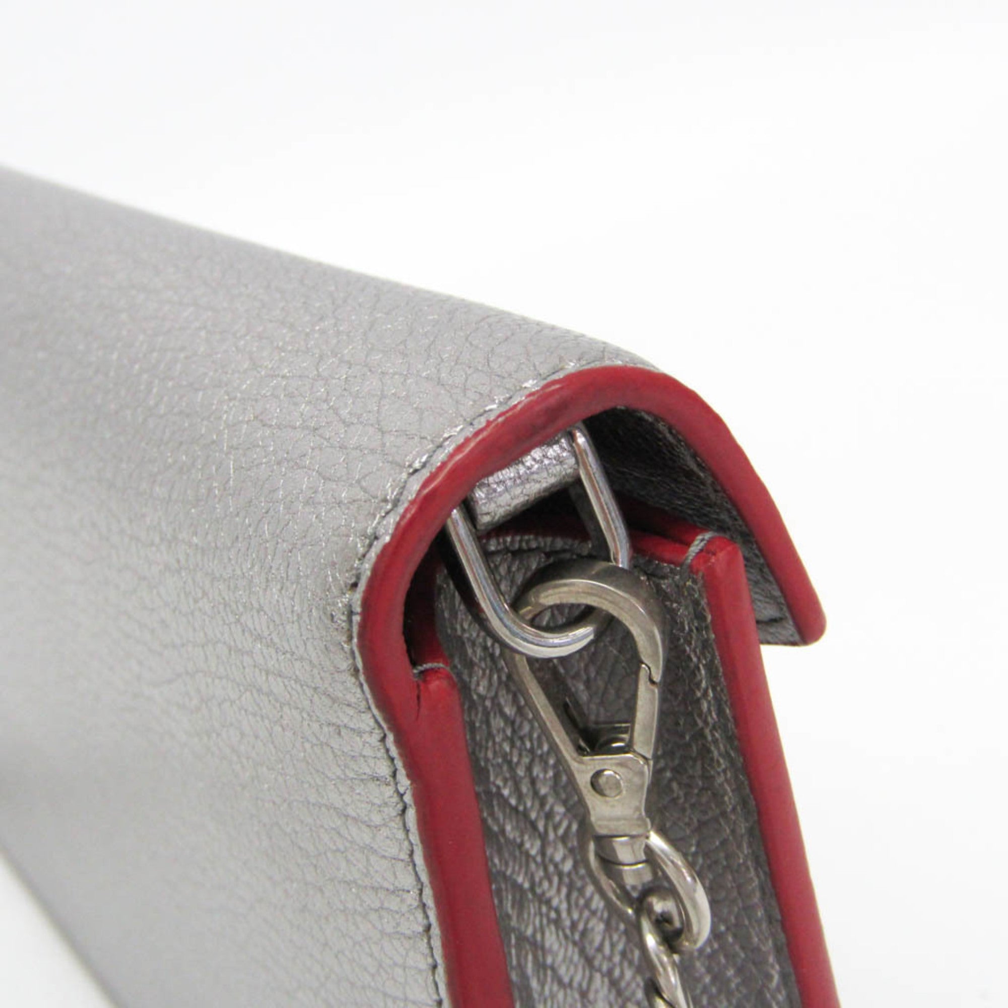 Miu Miu Madras Love · Leather Clutch