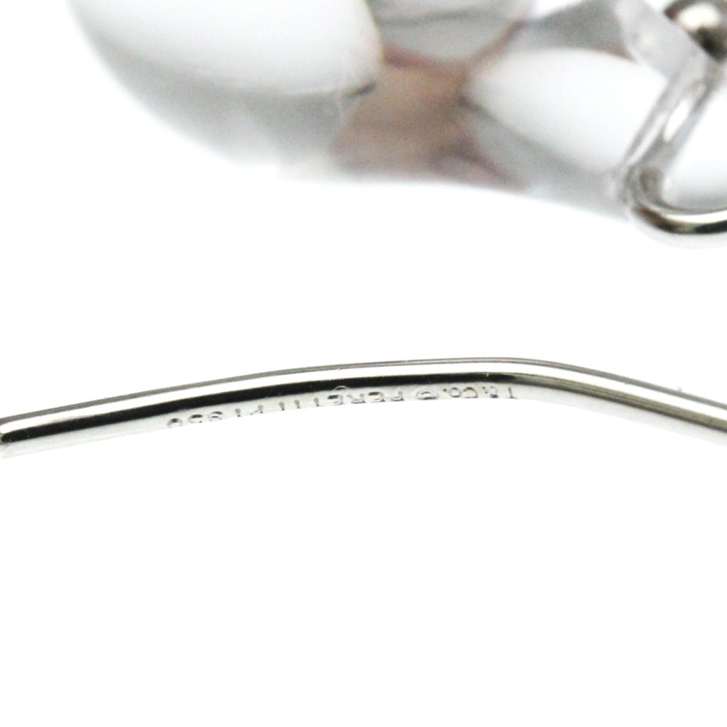 Tiffany Teardrop · Crystal · 18K White Gold