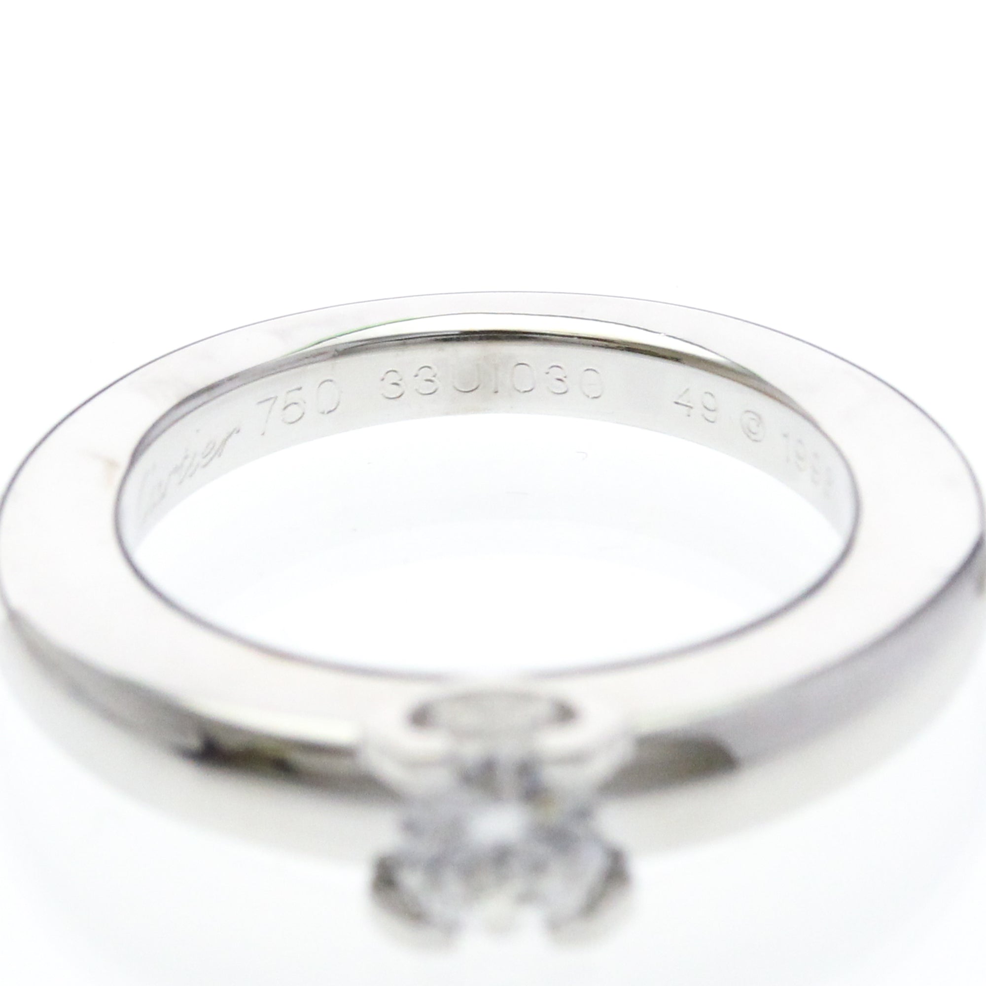 Cartier C de Cartier · 18K White Gold · Diamond