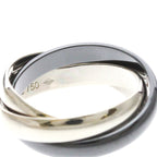 Cartier Trinity · 18K White Gold & Ceramic