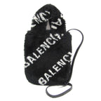 Balenciaga Everyday Phone Holder · Faux Fur