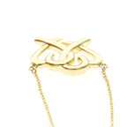 Tiffany Double Loving Heart · 18K Yellow Gold