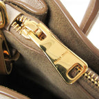 Miu Miu Madras · Leather Shoulder Bag