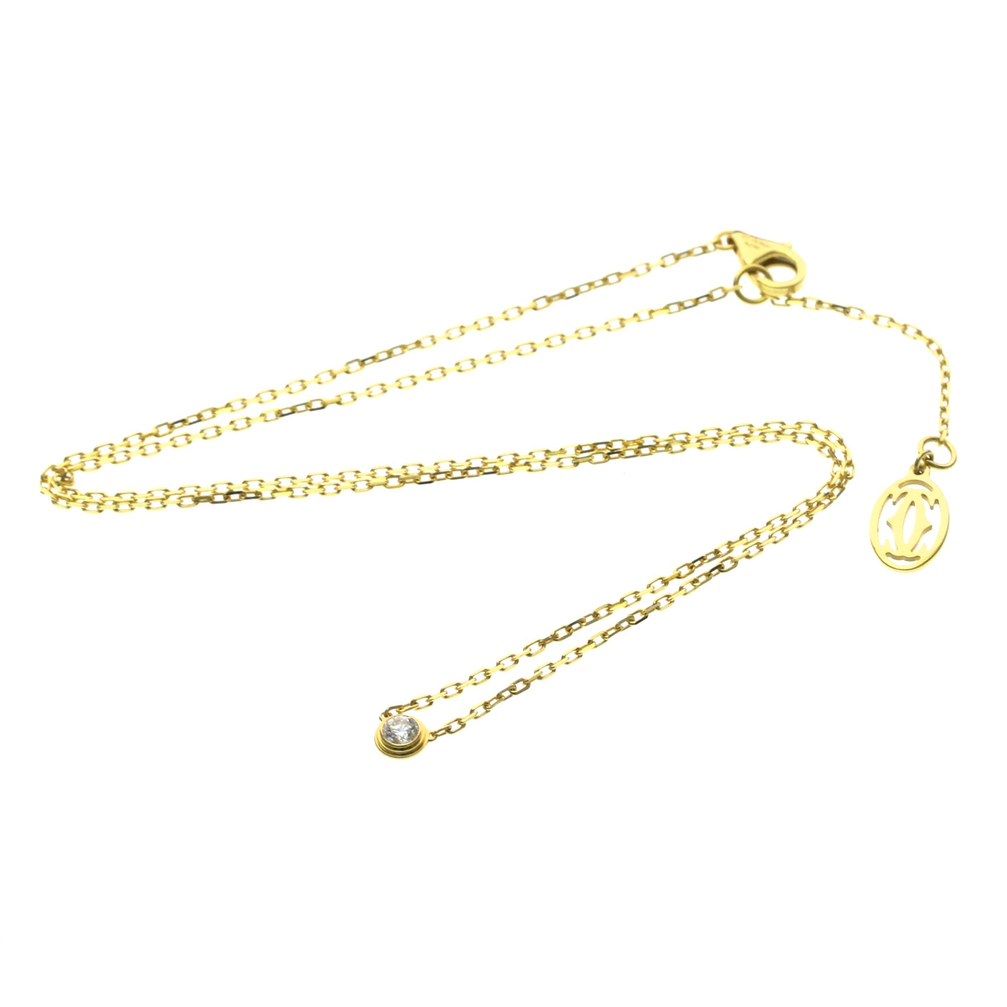 Cartier Damour · 18K Yellow Gold · Diamond