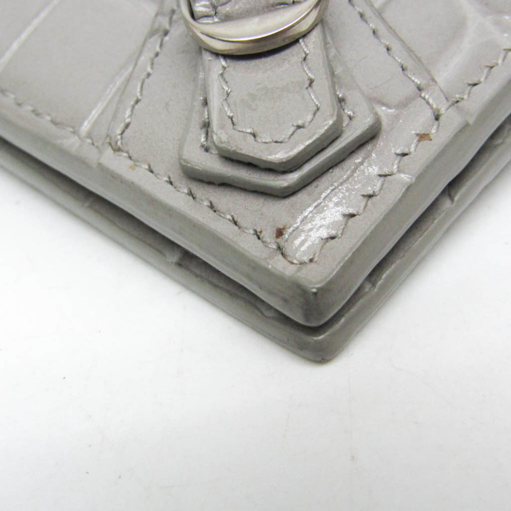Balenciaga · Embossed Leather Shoulder Bag